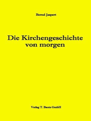 cover image of Die Kirchengeschichte von morgen